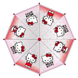Parapluie manuel avec bulle Hello Kitty 45 cm, couleur rose - Cerdá