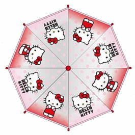 Cerdá Parapluie Manuel Poe Burbuja Hello Kitty Rose 45 cm
