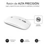Subblim OCO010 Combo Clavier AZERTY Français et Souris Sans Fil Bluetooth 5.2 + USB RF 2.4G Multidispositif Silencieux Noir