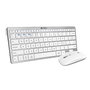 clavier et souris Subblim SUBKBC-OCO010 Argenté