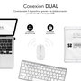 clavier et souris Subblim SUBKBC-OCO010 Argenté
