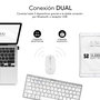 clavier et souris Subblim SUBKBC-OCO010 Argenté
