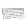clavier et souris Subblim SUBKBC-OCO010 Argenté (2 Unités)