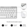 clavier et souris Subblim SUBKBC-OCO010 Argenté (2 Unités)