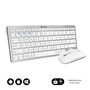 clavier et souris Subblim SUBKBC-OCO010 Argenté (2 Unités)