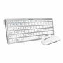 clavier et souris Subblim SUBKBC-OCO010 Argenté (2 Unités)