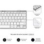 clavier et souris Subblim SUBKBC-OCO010 Argenté (2 Unités)