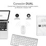 clavier et souris Subblim SUBKBC-OCO010 Argenté