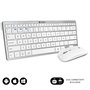 clavier et souris Subblim SUBKBC-OCO010 Argenté (2 Unités)