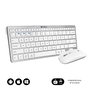 clavier et souris Subblim SUBKBC-OCO010 Argenté (2 Unités)