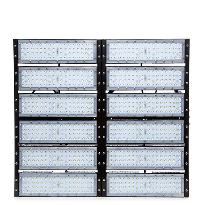 Projecteur LED SMD3030 600W 78000 lm 4000K IP65 - Projetor LED SMD3030 haute puissance pour éclairage extérieur, terrains, chantiers