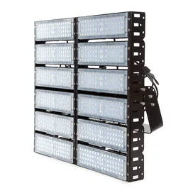 Projecteur LED SMD3030 600W 78000 lm 4000K IP65 - Projetor LED SMD3030 haute puissance pour éclairage extérieur, terrains, chantiers