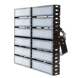Projecteur LED SMD3030 600W 78000 lm 4000K IP65 - Projetor LED SMD3030 haute puissance pour éclairage extérieur, terrains, chantiers