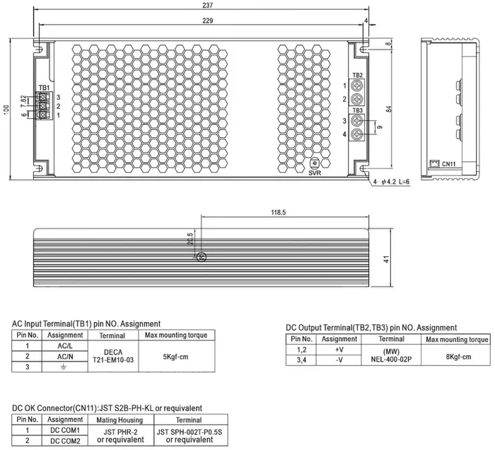 MEAN WELL UHP-750-36 750W 36V DC