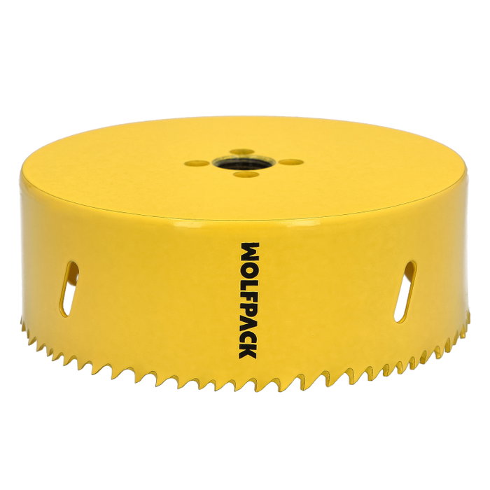 WOLFPACK LINEA PROFESIONAL Scie cloche bimétal Target Ø 127 mm WOLFPACK LINEA PROFESIONAL Scie cloche bimétal Target Ø 127 mm