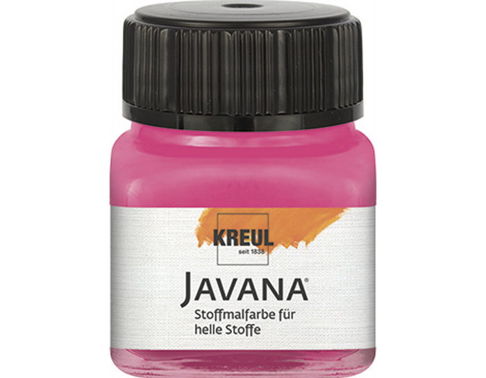 Kreul Peinture textile translucide rose fort 20ml Kreul Peinture textile translucide rose fort 20ml