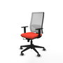 Chaise de Bureau Piqueras y Crespo 1D066G0 Orange Foncé