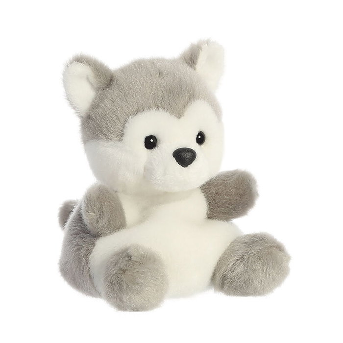AURORA - Peluche Husky Palm Pals - 13 cm - Marque CE AURORA - Peluche Husky Palm Pals - 13 cm - Marque CE