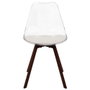 Home Deco Factory Chaise Scott avec Coussin Beige