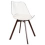 Home Deco Factory Chaise Scott avec Coussin Beige