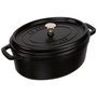 Zwilling Staub Rôtissoire Ovale 29cm Noir