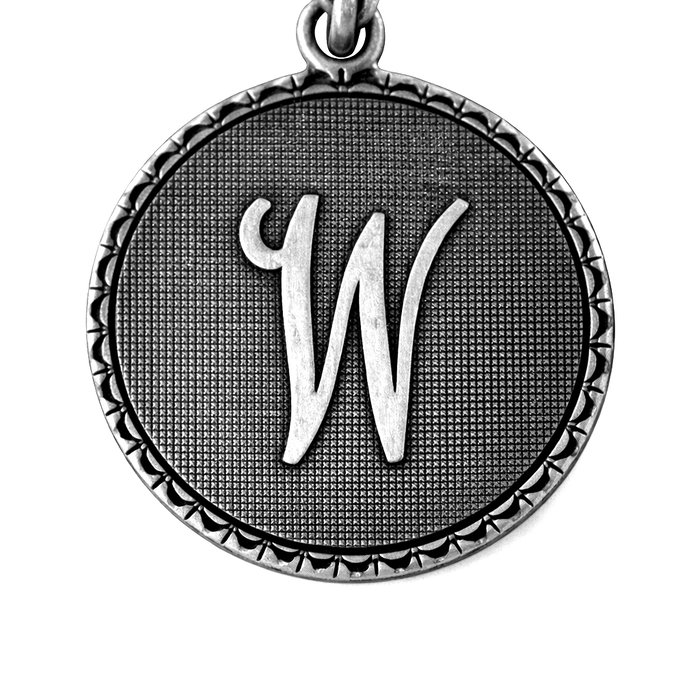 Alex And Ani Bracelet Lettre W Gris