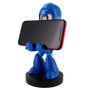 EXQUISITE GAMING - Support de commande et téléphone figurine Cable Guy Mega Man 21 cm pour PS5 DualSense, Xbox Series, iPhone