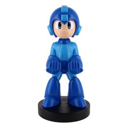 EXQUISITE GAMING - Support de commande et téléphone figurine Cable Guy Mega Man 21 cm pour PS5 DualSense, Xbox Series, iPhone