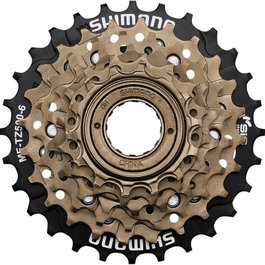 Shimano MF-TZ500 Cassette 6V Or (14-28)