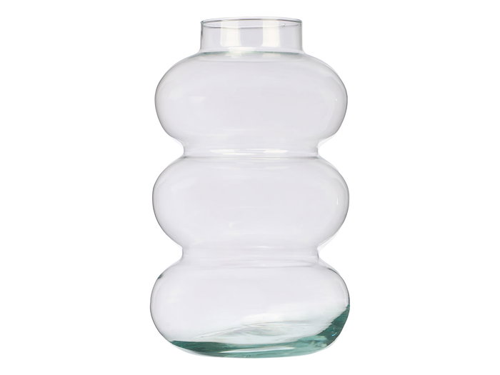 GIFTDECOR Vase en Cristal Cloud 35cm Transparente