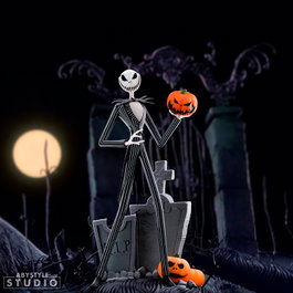 Abystyle Figurine Jack Skellington L'Étrange Noël de monsieur Jack avec têtes interchangeables