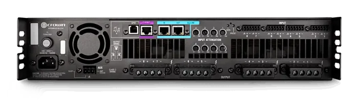 Crown DCi Amplificateur de puissance 8 canaux 300W à 4Ω avec BLU Link 70V/100V