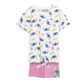 Stitch Ensemble de Vêtements 2 Pièces Rose 6 ans
