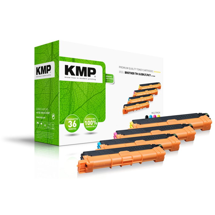 KMP B-T109M Multipack de Toner compatible avec Brother TN-243 KMP B-T109M Multipack de Toner compatible avec Brother TN-243