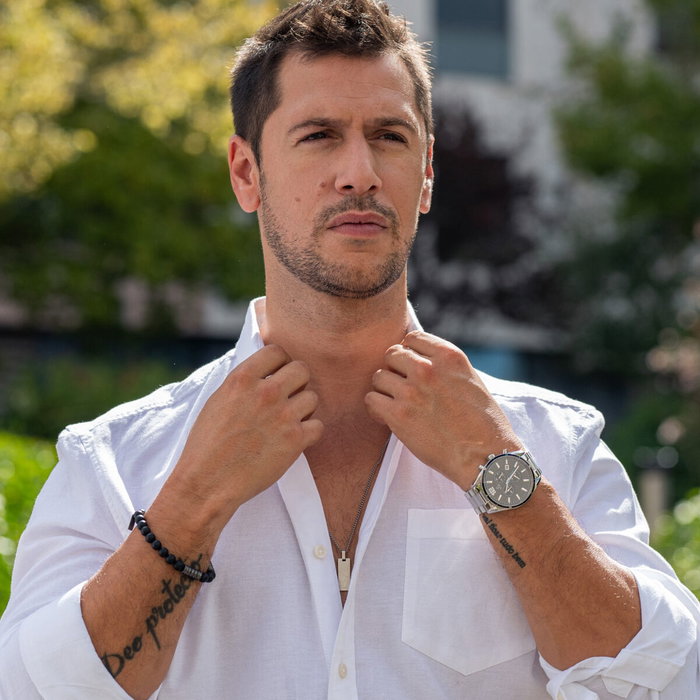 Bracelet Homme One Jewels OAMB3207GC-M Noir