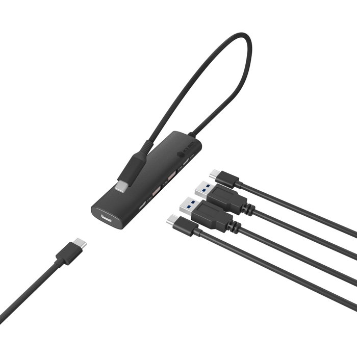 Icy ICY BOX IB-HUB1437-CPD Hub de bureau 4 ports USB Icy ICY BOX IB-HUB1437-CPD Hub de bureau 4 ports USB
