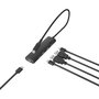 Icy ICY BOX IB-HUB1437-CPD Hub de bureau 4 ports USB