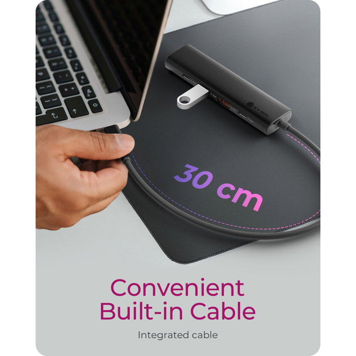 Icy ICY BOX IB-HUB1437-CPD Hub de bureau 4 ports USB Icy ICY BOX IB-HUB1437-CPD Hub de bureau 4 ports USB