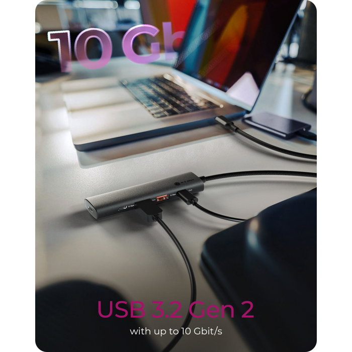 Icy ICY BOX IB-HUB1437-CPD Hub de bureau 4 ports USB Icy ICY BOX IB-HUB1437-CPD Hub de bureau 4 ports USB