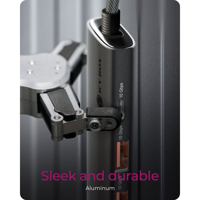 Icy ICY BOX IB-HUB1437-CPD Hub de bureau 4 ports USB Icy ICY BOX IB-HUB1437-CPD Hub de bureau 4 ports USB