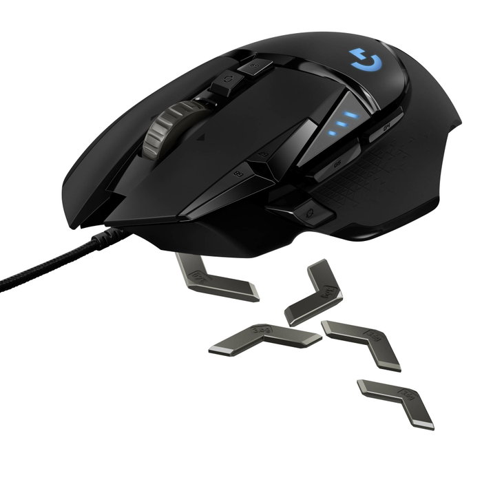 Logitech G502 HERO Souris Gaming Haute Performance, Noir Logitech G502 HERO Souris Gaming Haute Performance, Noir