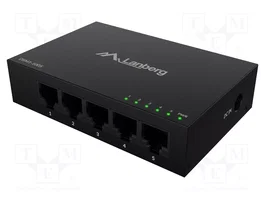 LANBERG DSM1-1005 Switch Ethernet 10Gbps noir