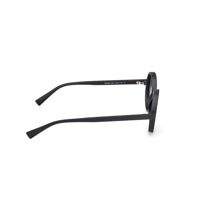 Guess GU00234 02N Lunettes de soleil unisexe cerclées, verres 50 mm, pont 21 mm, branches 145 mm