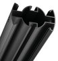 Vogel's PUC 2508B Poteau de fixation pour plafond Connect-it 80 cm, Noir, Système modulaire pour écrans, avec gestion des câbles