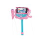 Lexibook Microphone Gabby et la maison magique sur pied ajustable avec enceinte Bluetooth et 2 micros