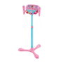 Lexibook Microphone Gabby et la maison magique sur pied ajustable avec enceinte Bluetooth et 2 micros