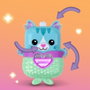 Hasbro Nano-mals Pawtricia le chaton bleu
