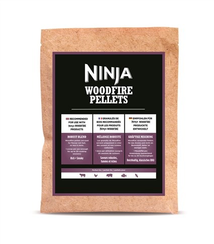 Ninja Pellets pour barbecue, mélange intensé, compatible grill Woodfire OG701/850/901EU, saveur fumée bois naturel