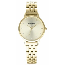Radiant RA609202PT - Montre Dorée et Bracelet Combo