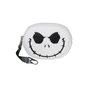 Karactermania Disney Pesadilla Antes de Navidad - Porte-monnaie/porte-clés os Jack Skellington en PVC blanc avec intérieur polyester - 9 x 12,5 x 2 cm